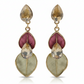 Prism Leaf Statement Earrings jewellery product view 5