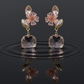 Pink Blossom Elegance Drop Earrings jewellery product view 6
