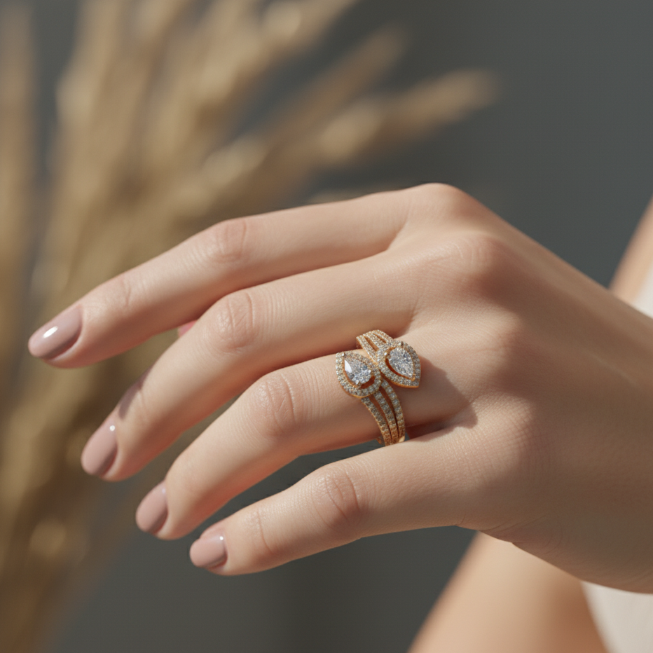 Bella Charm Rings jewellery product view 5