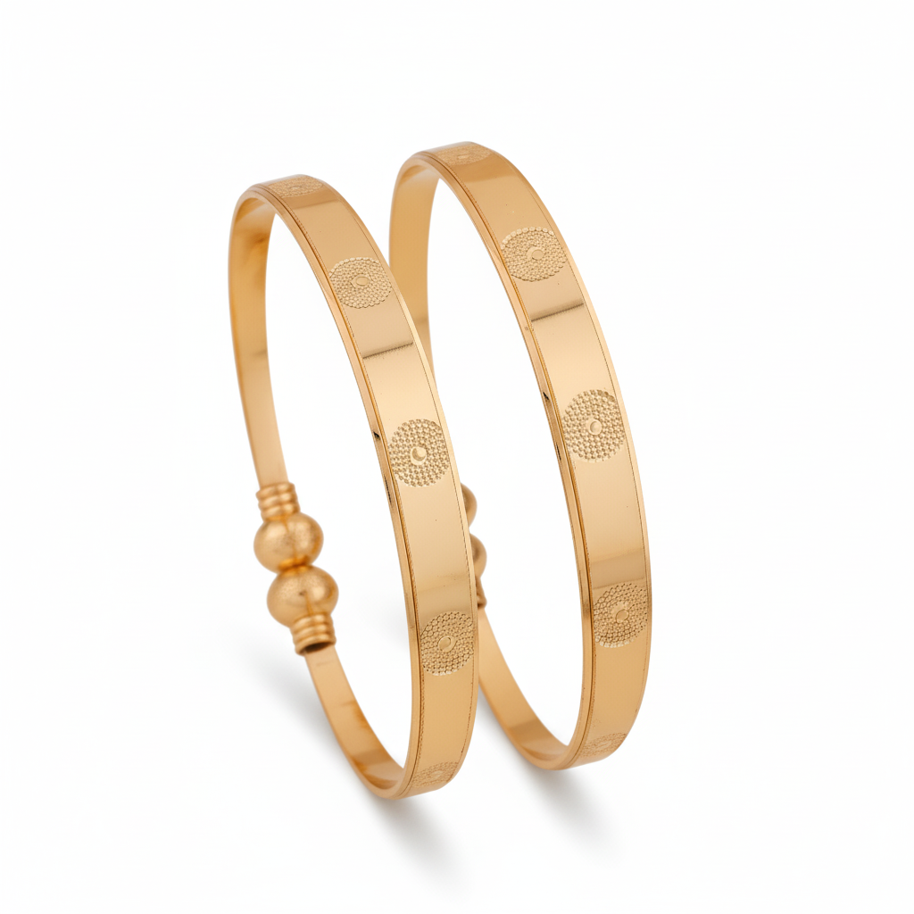 Timeless Glow Kada Set jewellery product view 5