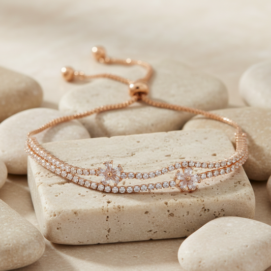 Aashika Adjustable Slider Bracelet jewellery product view 1