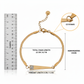 Imperial Gold Bar Snake Chain Bracelet jewellery product view 7