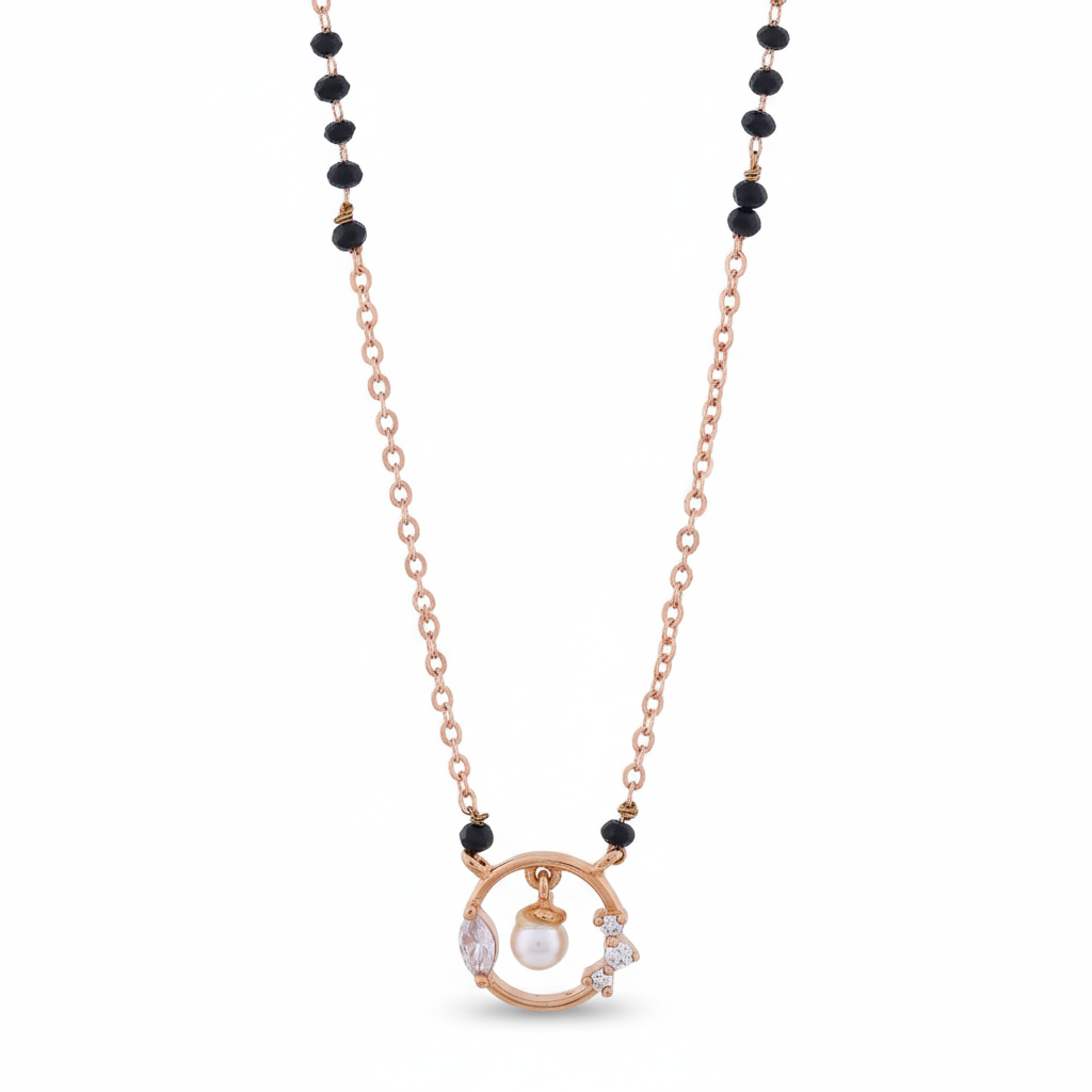 Diyela Pearl Mangalsutra jewellery product view 7