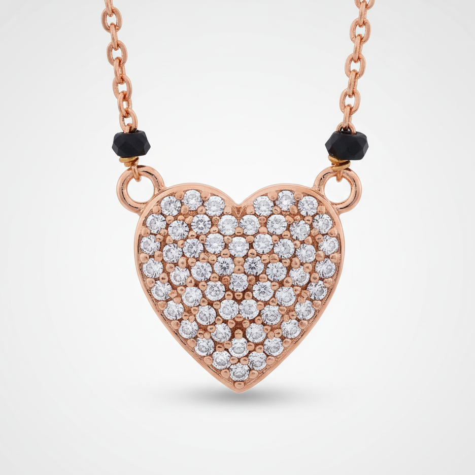 Prayal Heart Mangalsutra jewellery product view 10