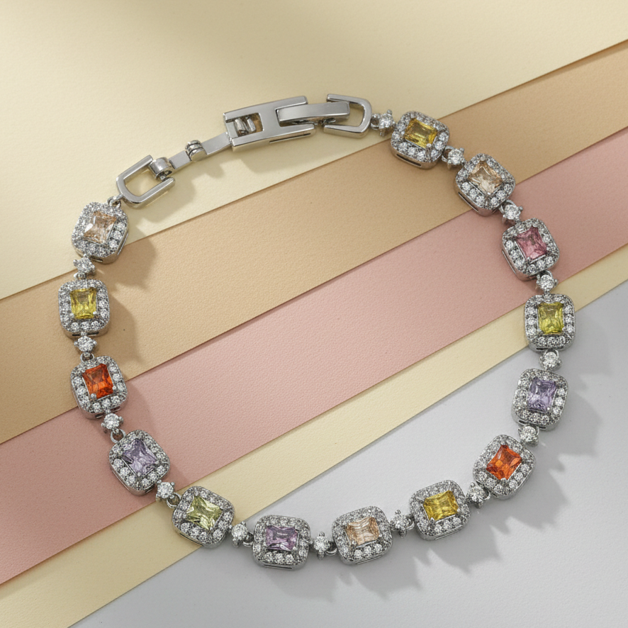 Celestial Radiance Multicolor Bracelet jewellery product view 2