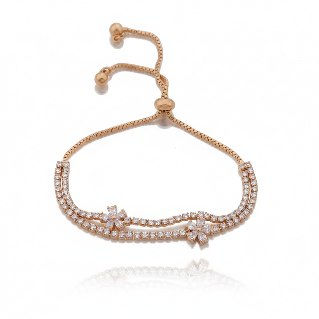 Aashika Adjustable Slider Bracelet jewellery product view 9