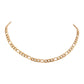 Elite Classic Figaro Gold Chain jewellery product view 2