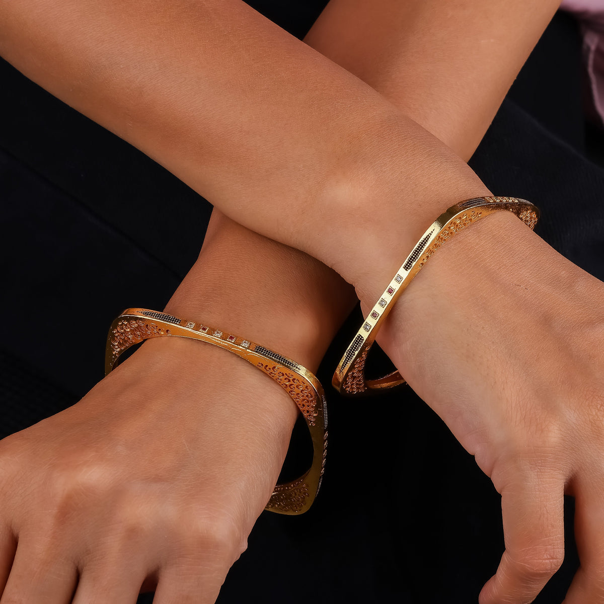 Riivaaz Squre Bangles jewellery product view 14
