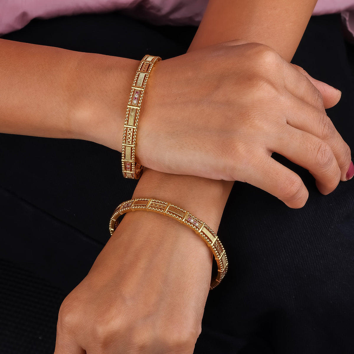 Kanika Bliss Bangles jewellery product view 2