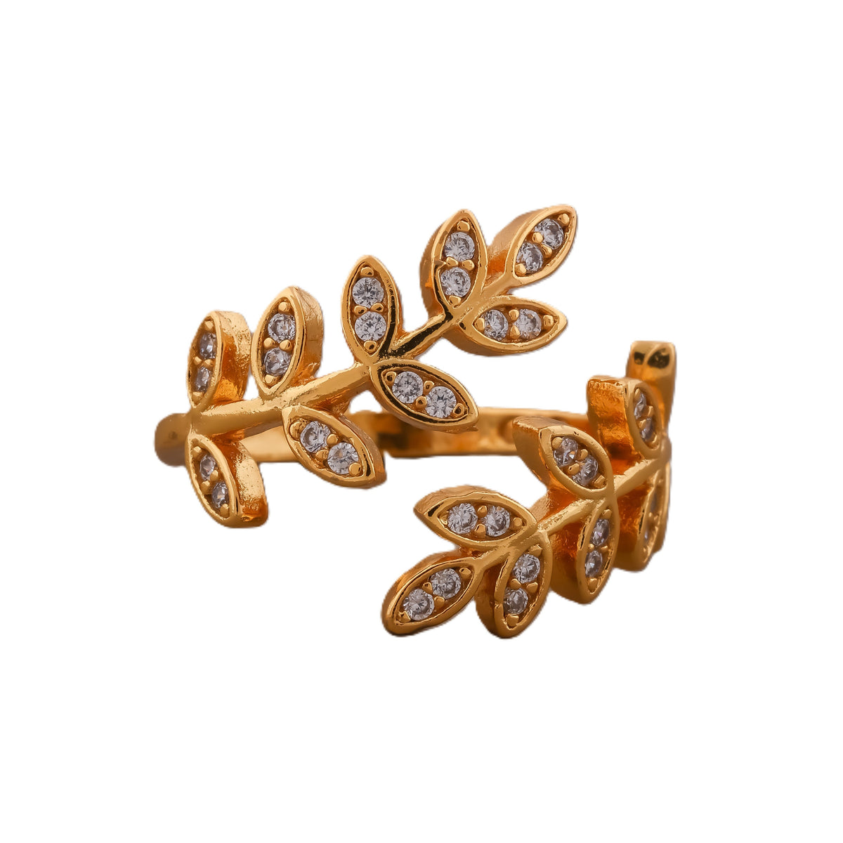 Leaf Ring jewellery product view 3