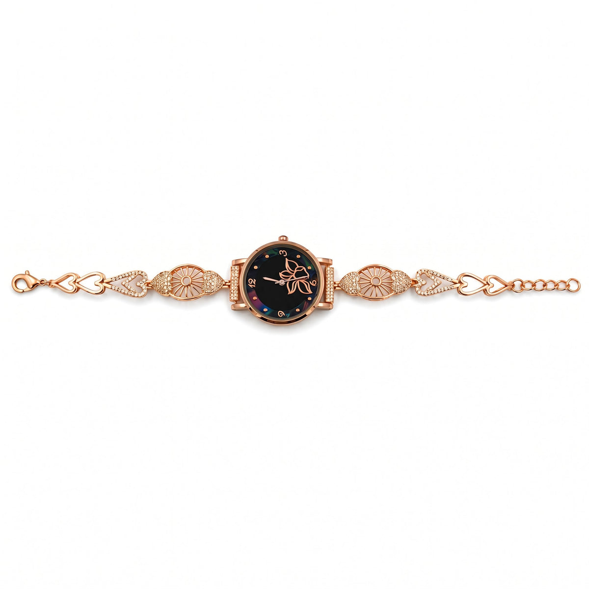 Rose Noir Premium Korean Watch jewellery product view 2
