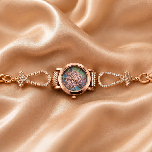 Aurora Floral Luxe Watch jewellery product view 1