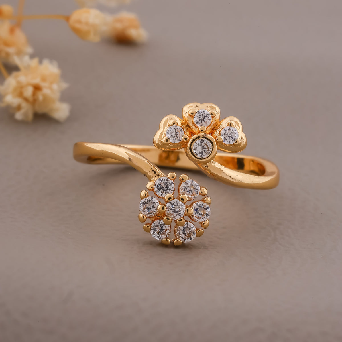 Malini Charms Rings jewellery product view 1