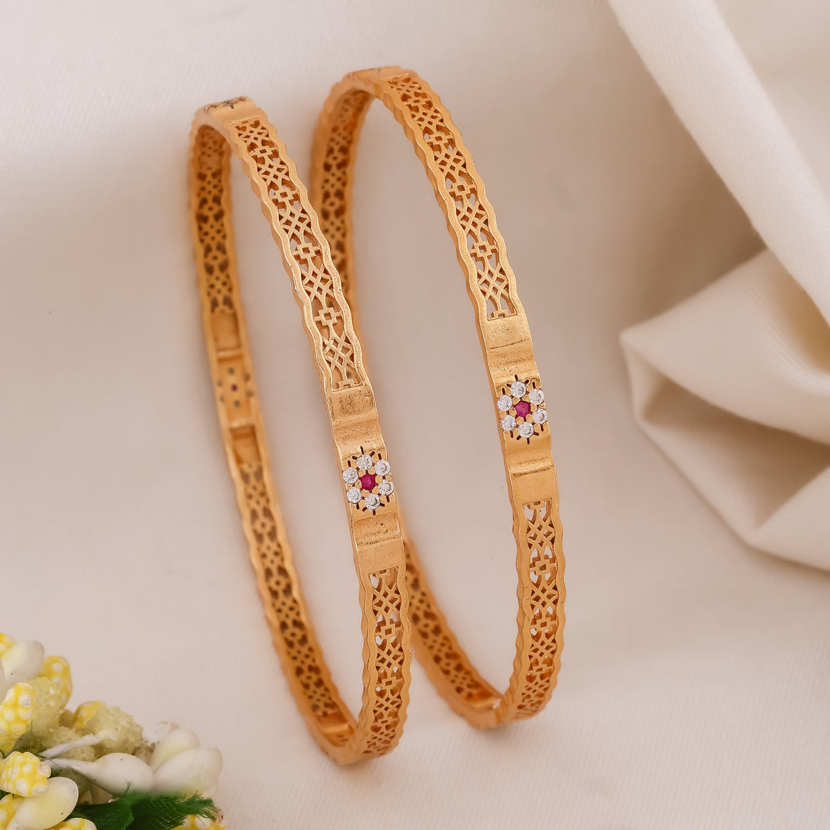 Rani Glow Bangles jewellery product view 2