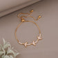 Aurora Wings Gold Bracelet jewellery product view 2