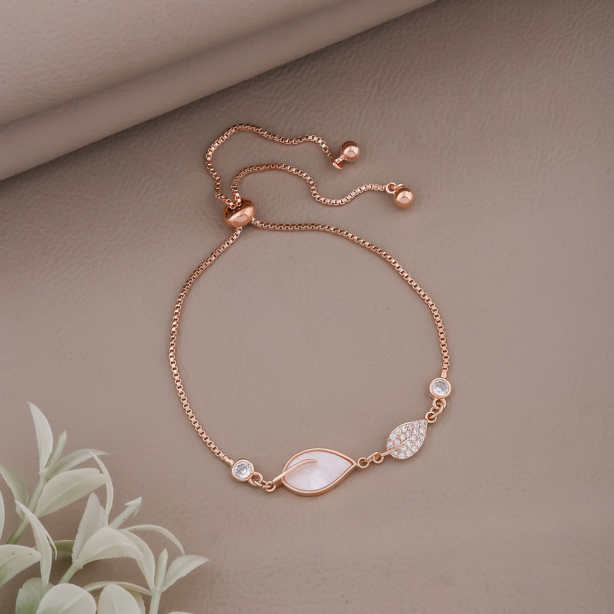 Resin Leaf Bracelets jewellery product view 6