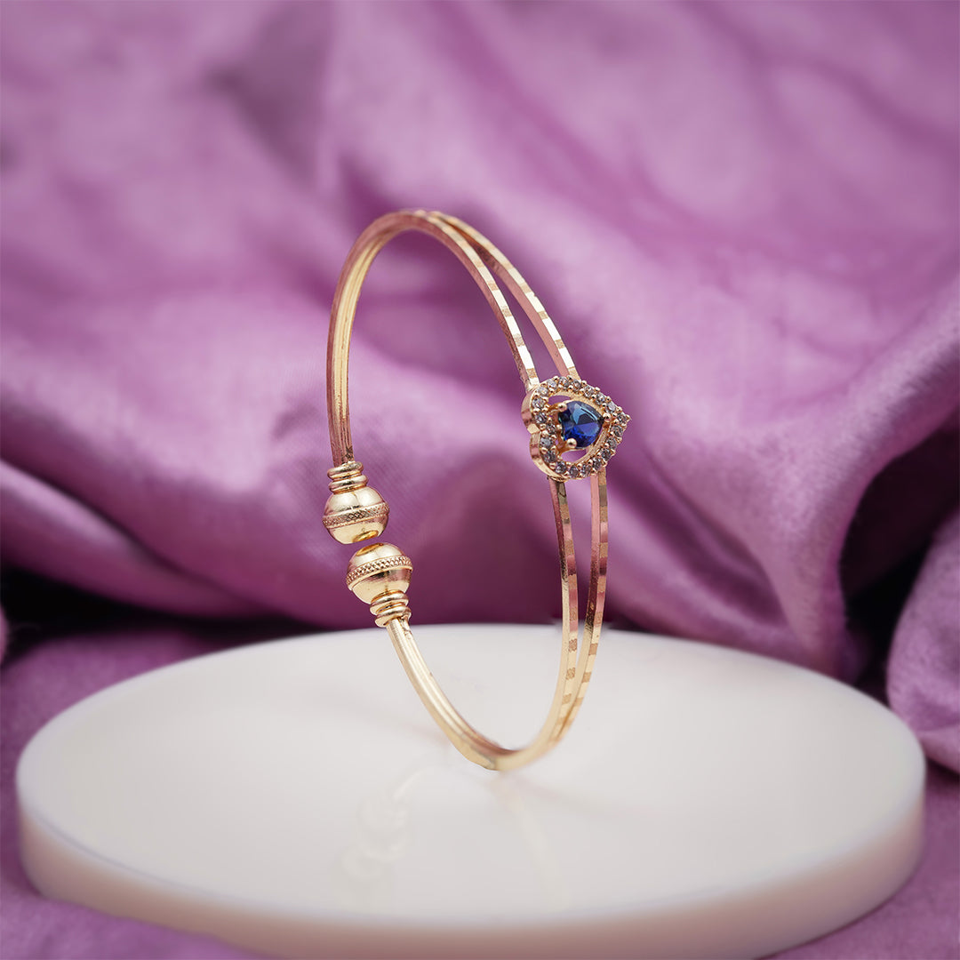 Clara Royal Heart Bangles jewellery product view 3
