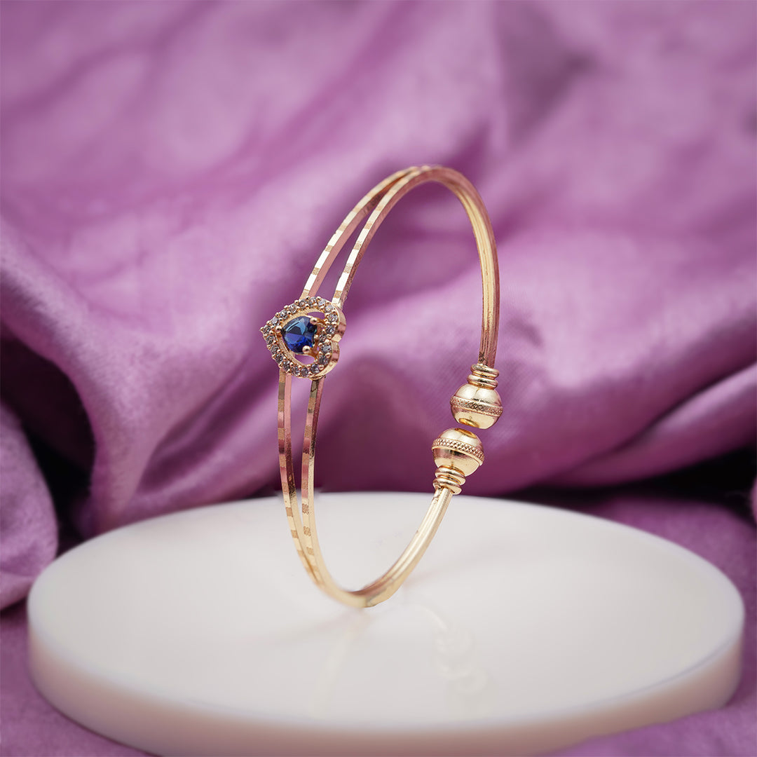 Clara Royal Heart Bangles jewellery product view 5