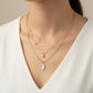 Veloura Luxe Double Layer Gold Pendant jewellery product view 7