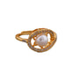Glam Pearl Rings jewellery product view 3