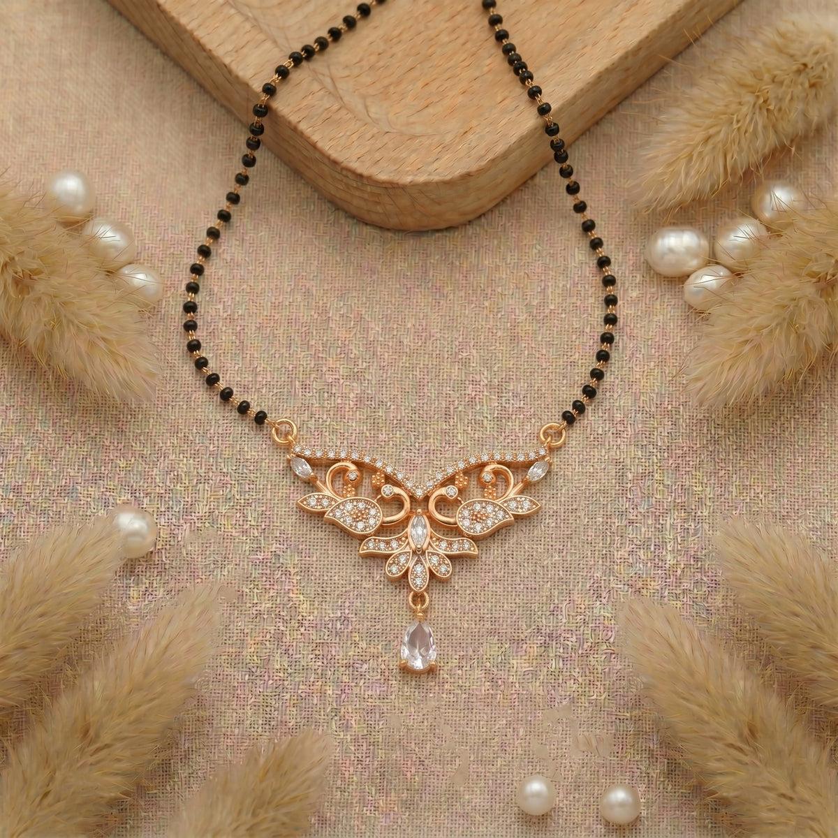 Mayurika Mangalsutra style 2 jewellery product view 3