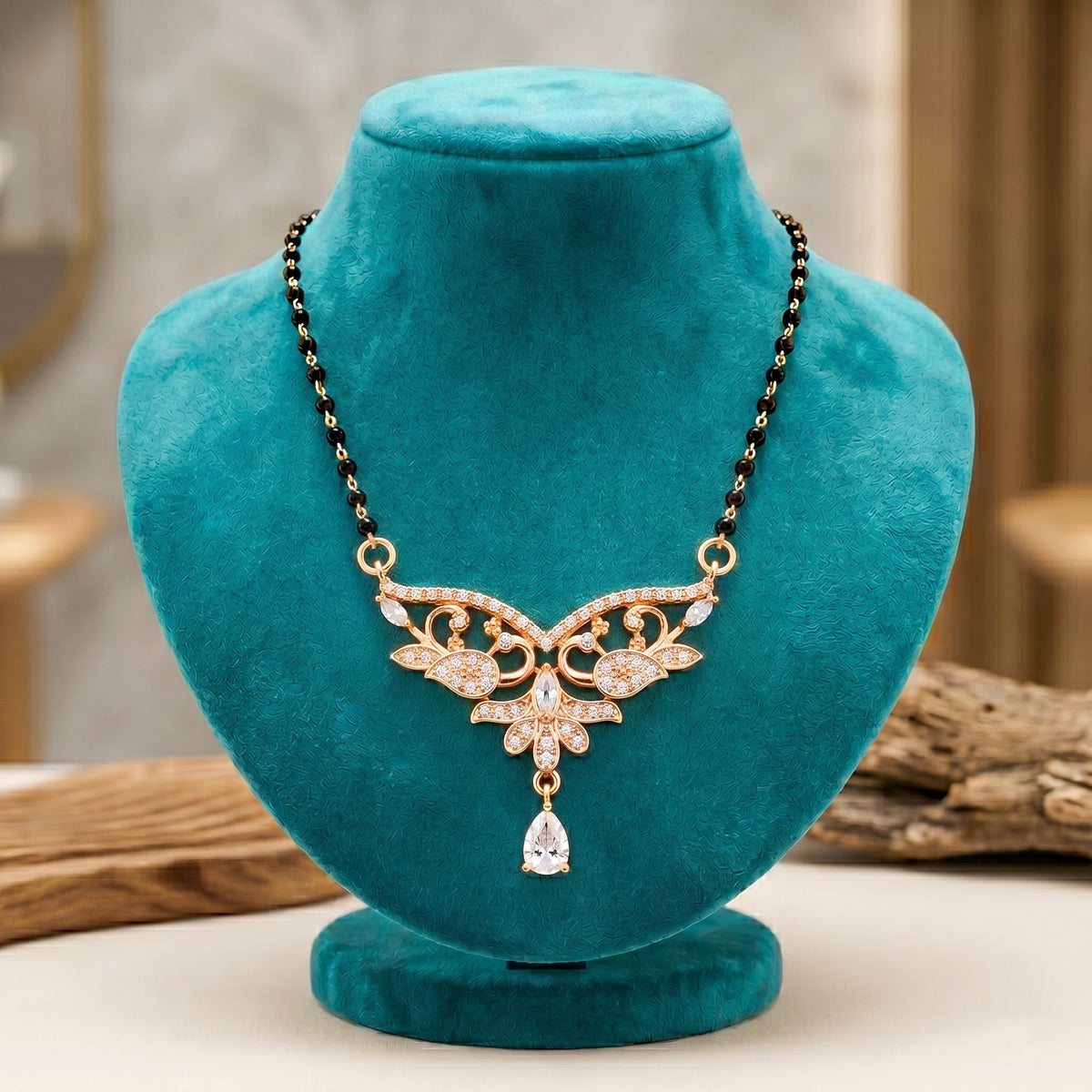 Mayurika Mangalsutra style 2 jewellery product view 4
