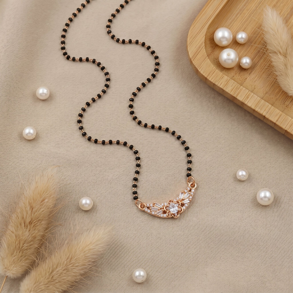 Shagun Diamond Mangalsutra jewellery product view 1