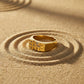 Elite Square Block Ring jewellery product view 3