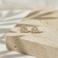 Opulence Arc Crystal Stud Earrings jewellery product view 3