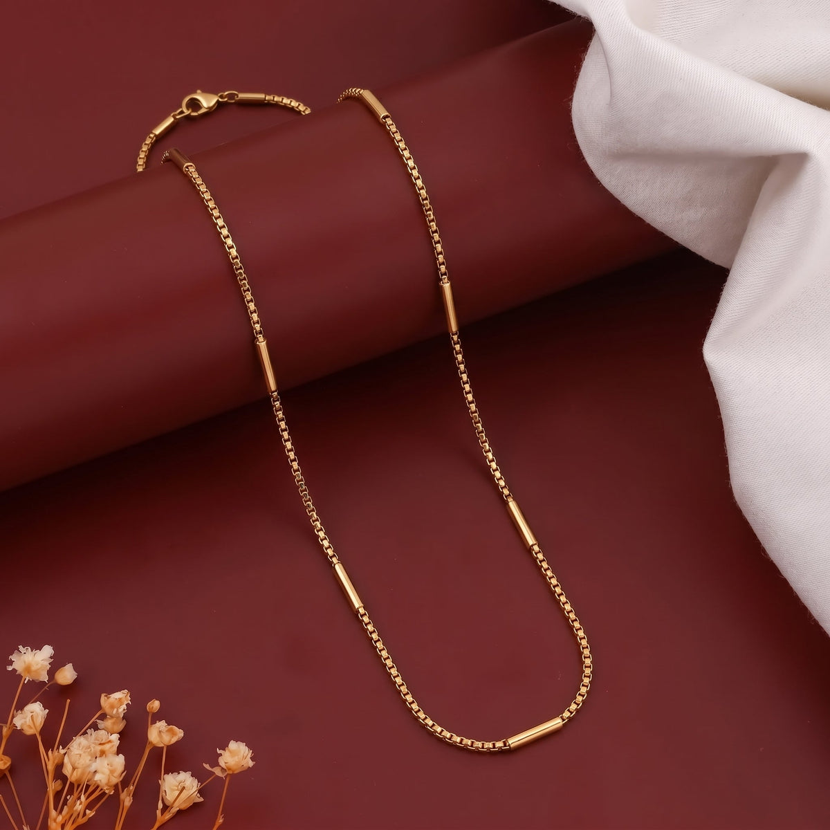 Aurum Bar Chain jewellery product view 1